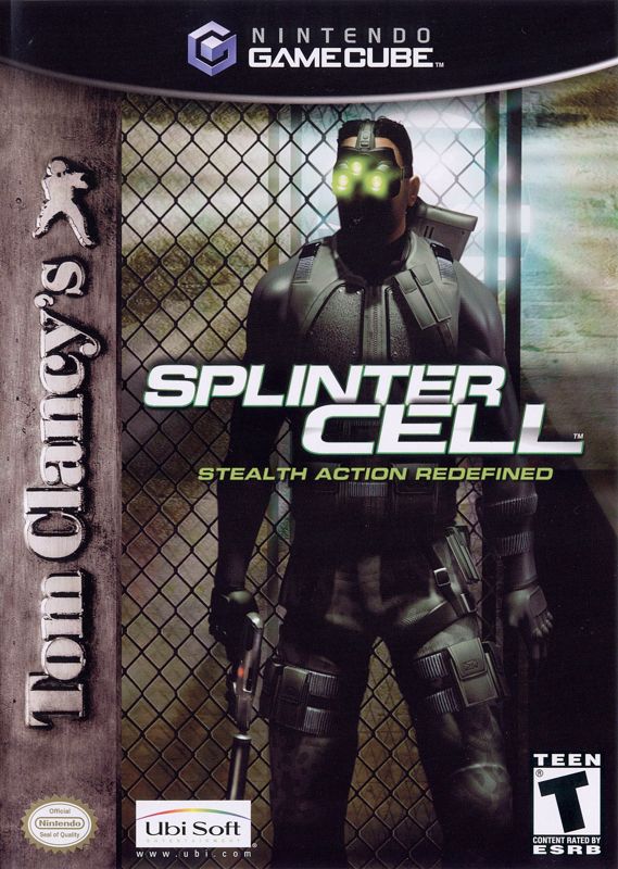 Splinter Cell box art for Gamecube